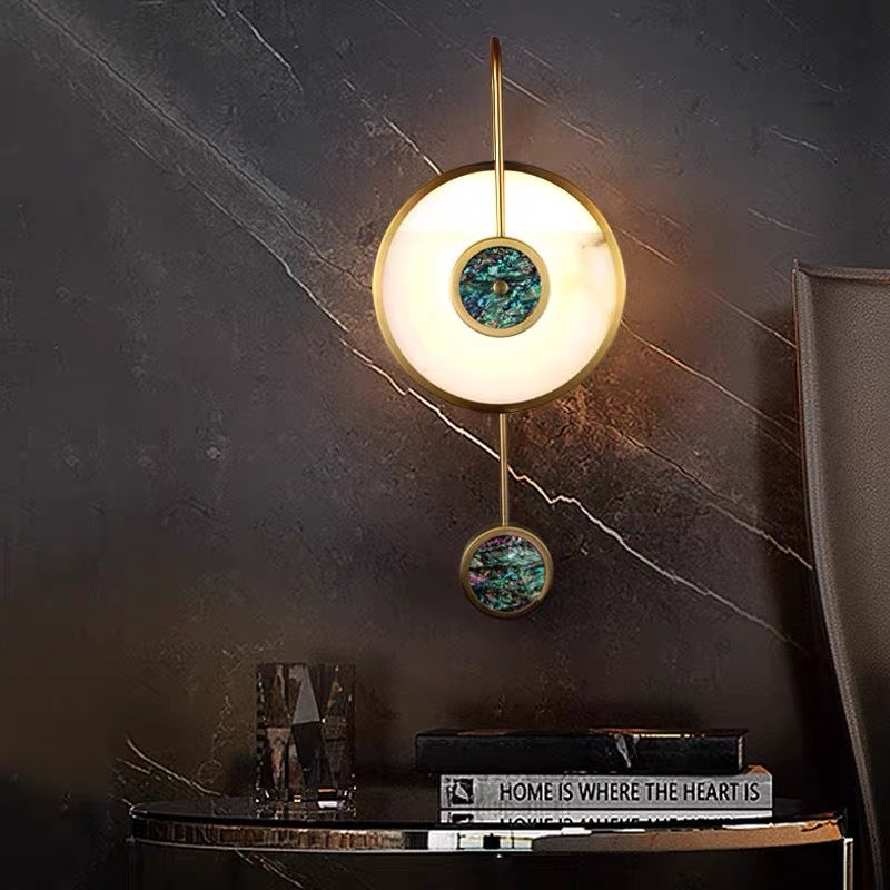 Arisha Applique murale de couleur Lumière pour allée d'escalier de luxe Lampe créative