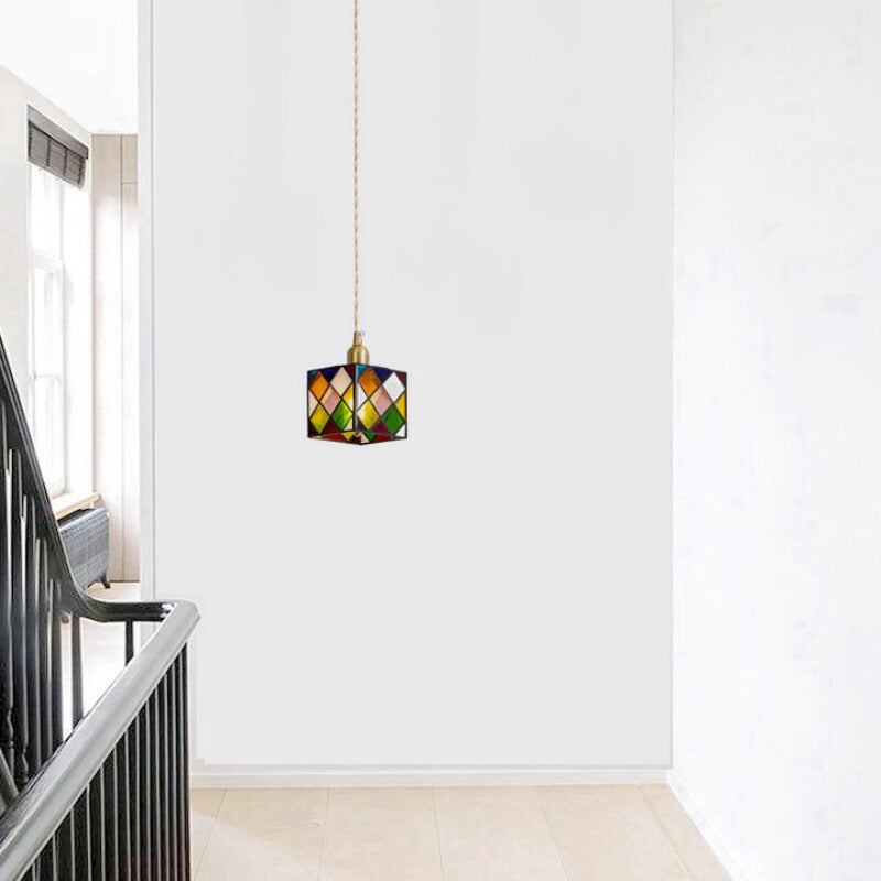 Valentina Rétro LED Métale Verre Suspension Chambre à Coucher Salle à Manger