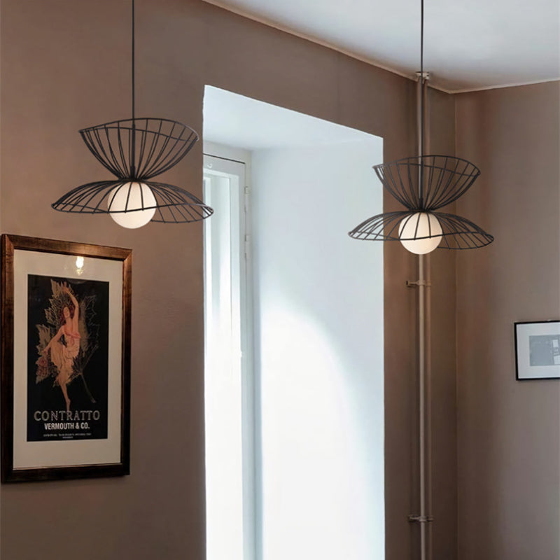 Ritta Luminaires Suspension Vertigo LED Métal Noir/Or Salle à manger