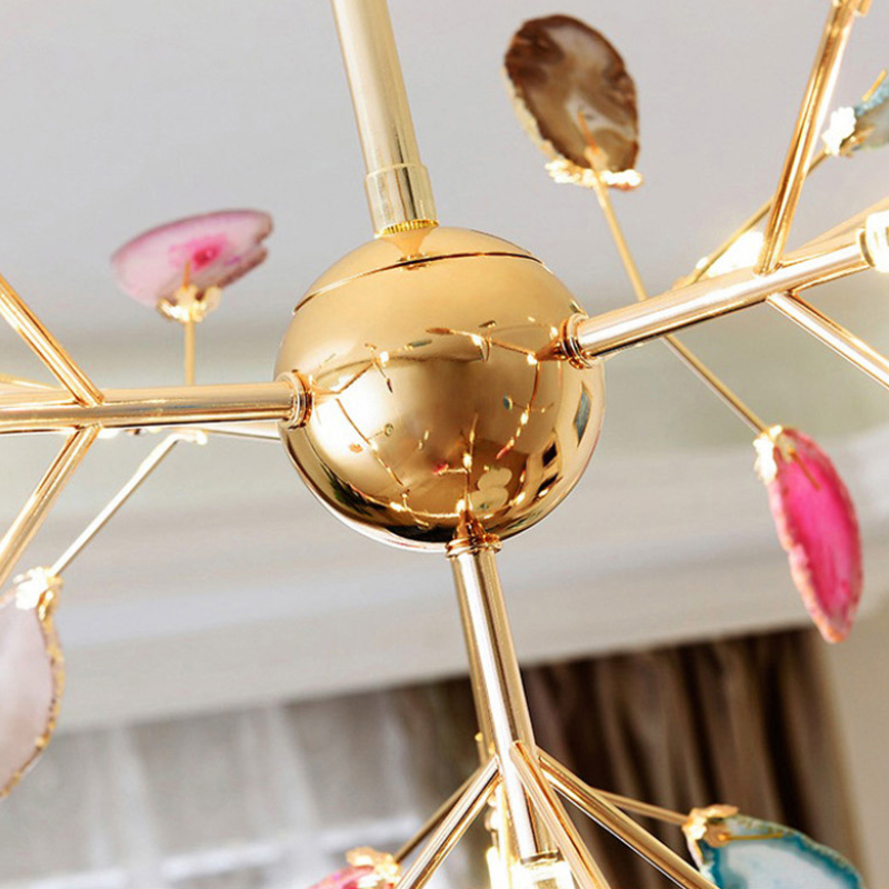 Arisha Lustre Coloré Branche Feuille Design, Salon/Chambre