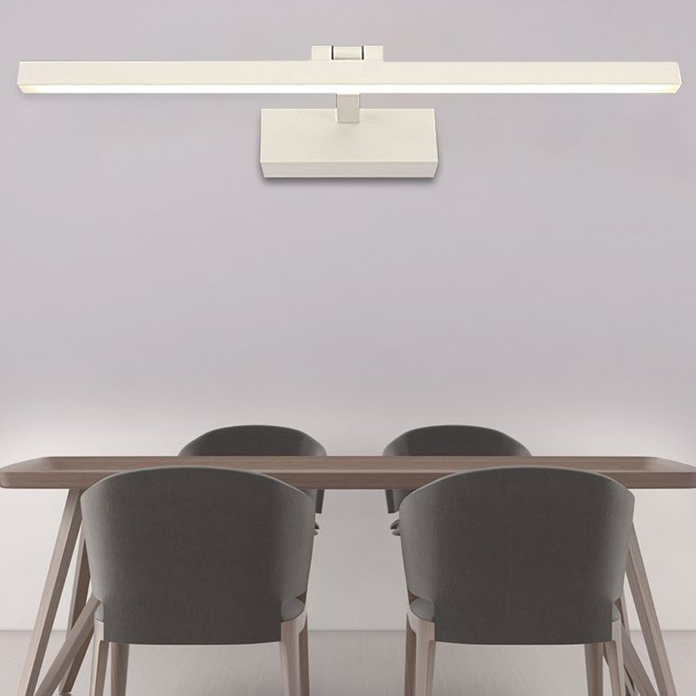 Arisha Longue Intérieur LED Applique Murale Linéaire Noir/Blanc Moderne Métal Salle de Bain