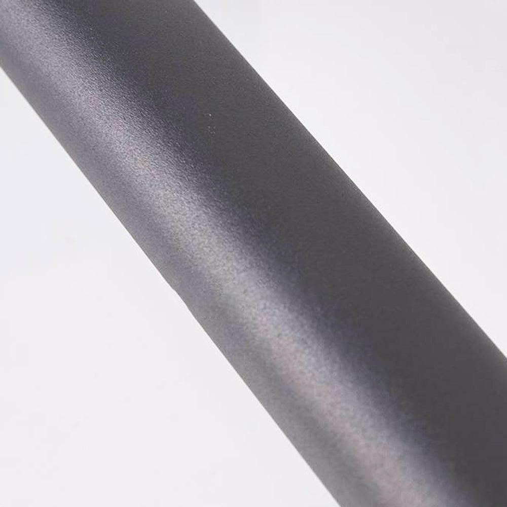 Ray Rond Moderne LED Lampadaire Extérieure Noir Métal/Verre Allée
