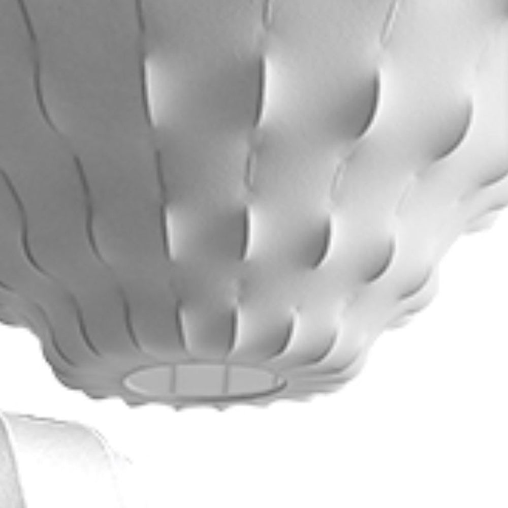 Ritta Design Italien Luminaires Suspensions Moderne Métal Soie Blanc Salle à Manger