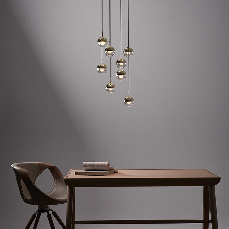 Valentina Design Moderne Luminaires Suspensions Métal Verre Salon/Chambre