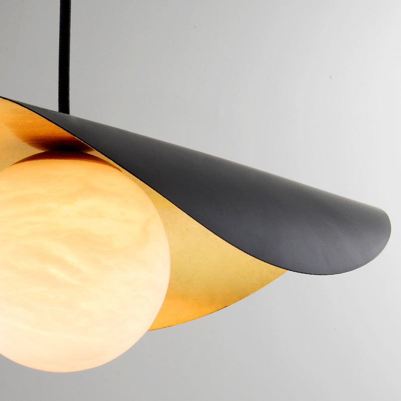 Arisha Suspension , cuivre pur et dolomite, Diamètre 40/60/80CM