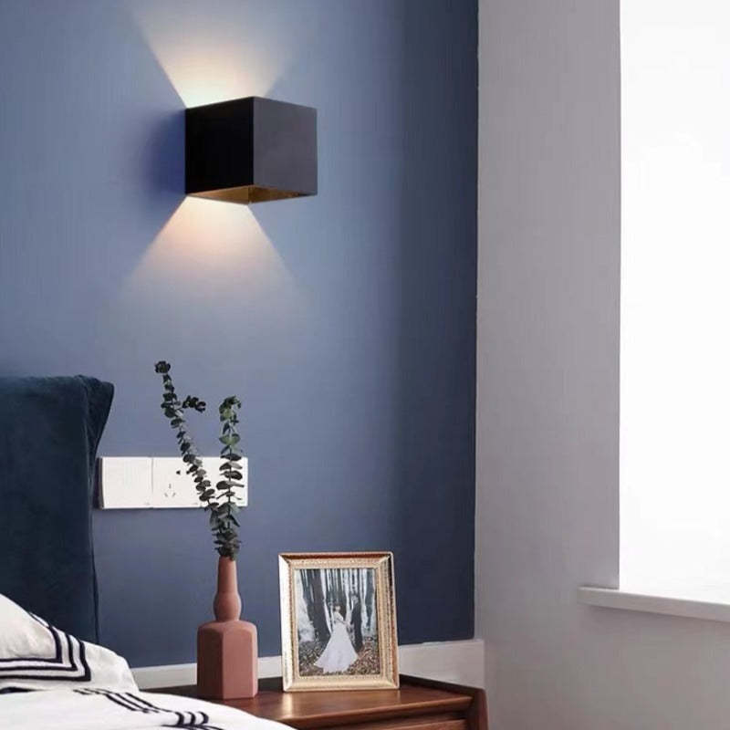 Ray Applique Murale Carrrée Minimaliste Intérieur/Extérieur