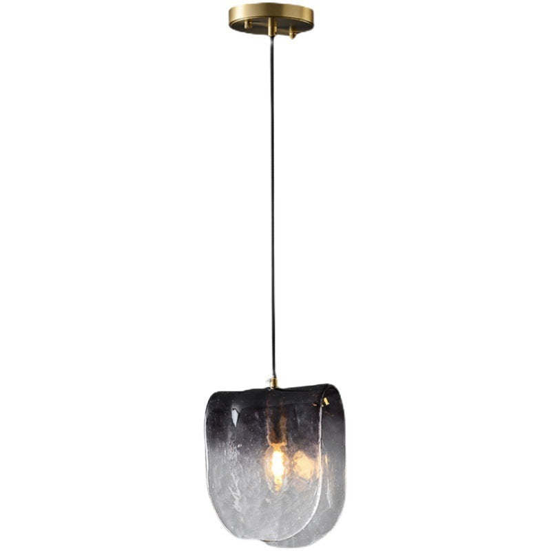 Valentina Suspension Contemporaine Métal/Verre Noir Salon