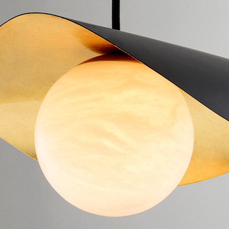 Arisha Suspension , cuivre pur et dolomite, Diamètre 40/60/80CM