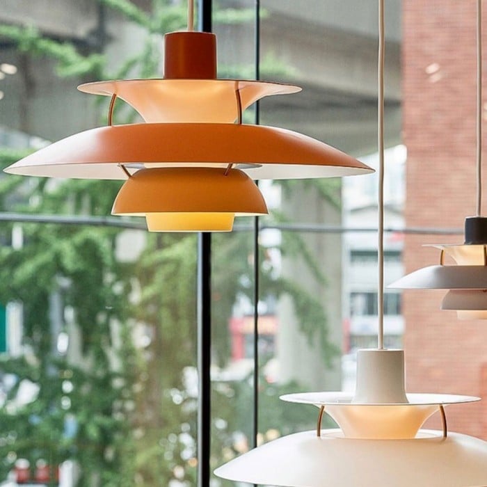 Aria Suspension Macaron avec Abat-Jour, 15 Coloris