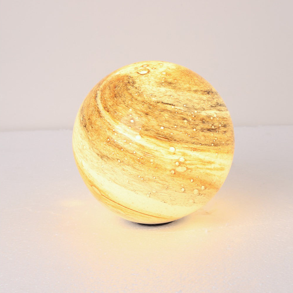 Ray Lampadaire Boule Moderne Bleu/Curry de Lait Jardin