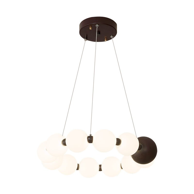 Shine Lustre Moderne Anneau de Perles Célestes