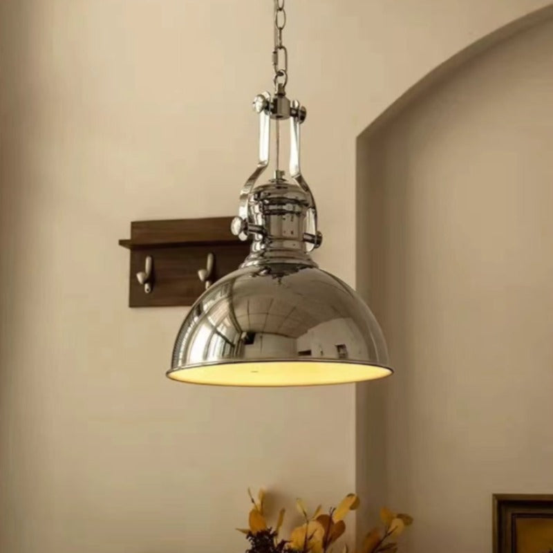 Silva Industriel LED Suspension Chromé Métal Salon/Chambre À Coucher