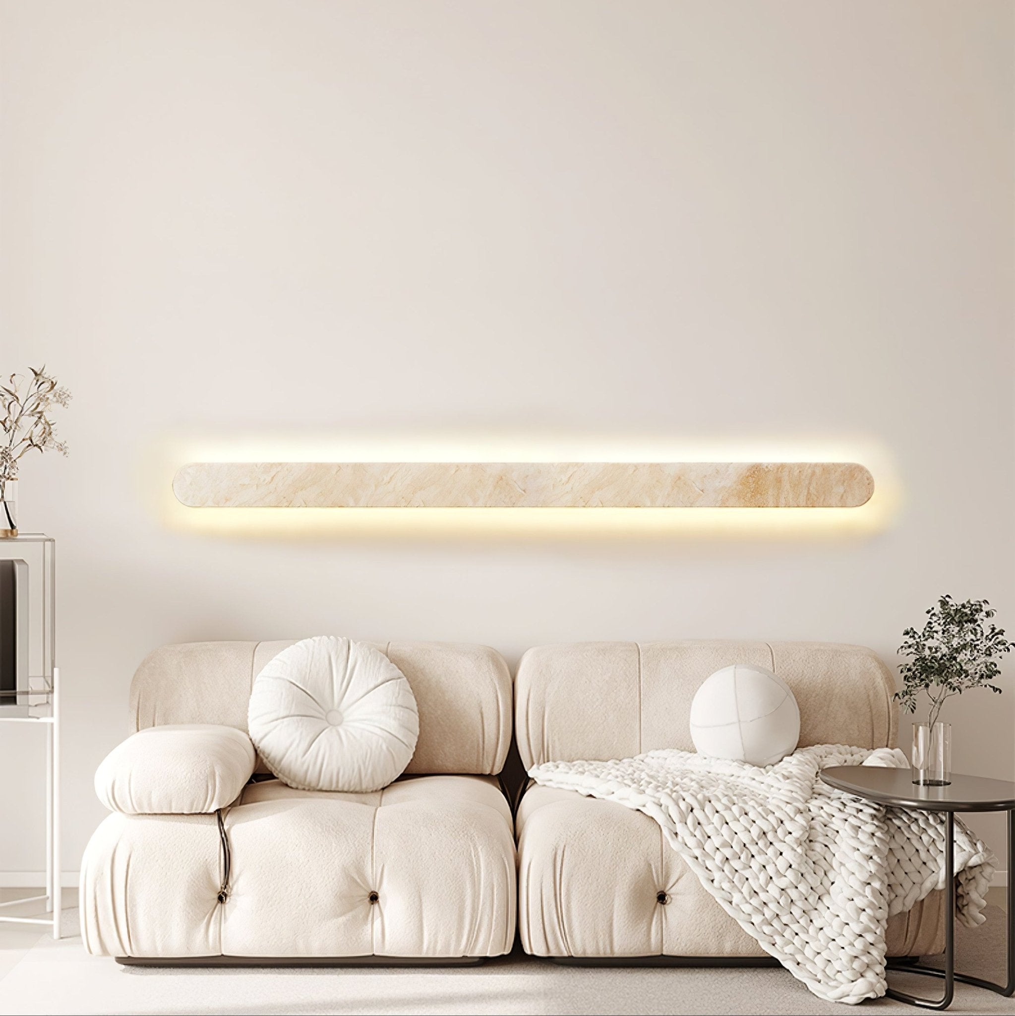 Elraee Travertine Wall Light - Letslighting