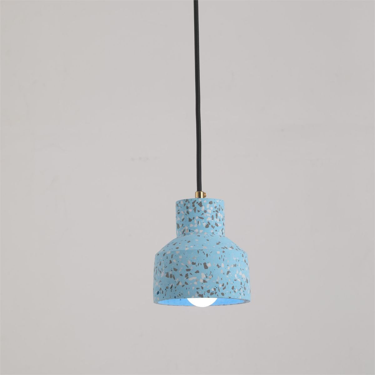Valentina Suspension Rond Décor Nordique, Métal/Ciment, 4 Couleur, Salon