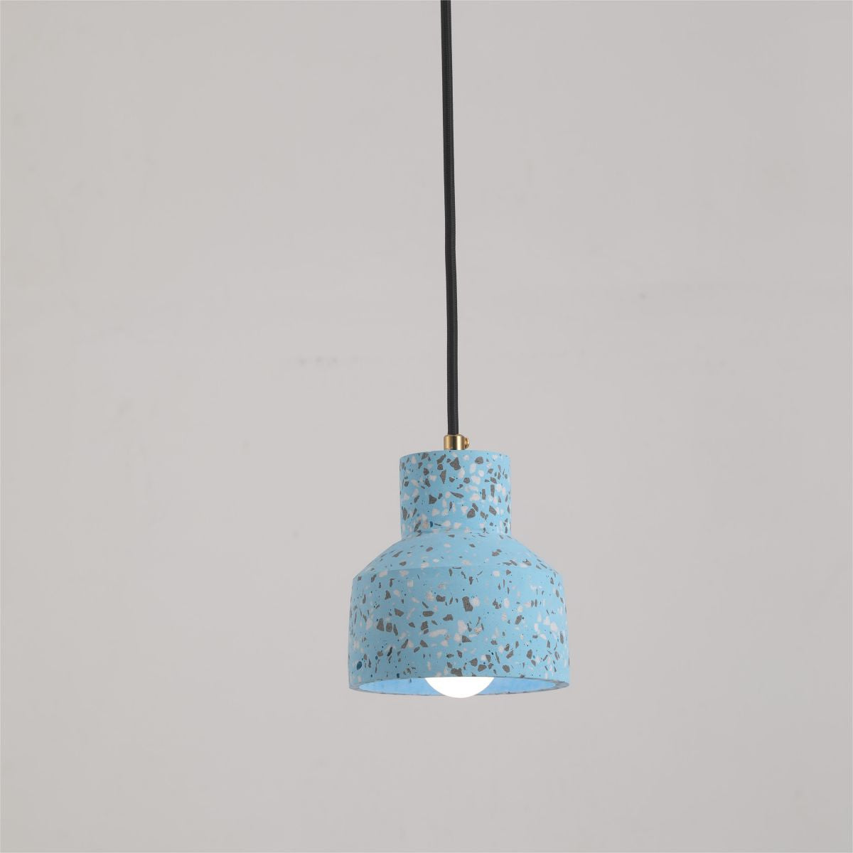 Valentina Suspension Rond Décor Nordique, Métal/Ciment, 4 Couleur, Salon