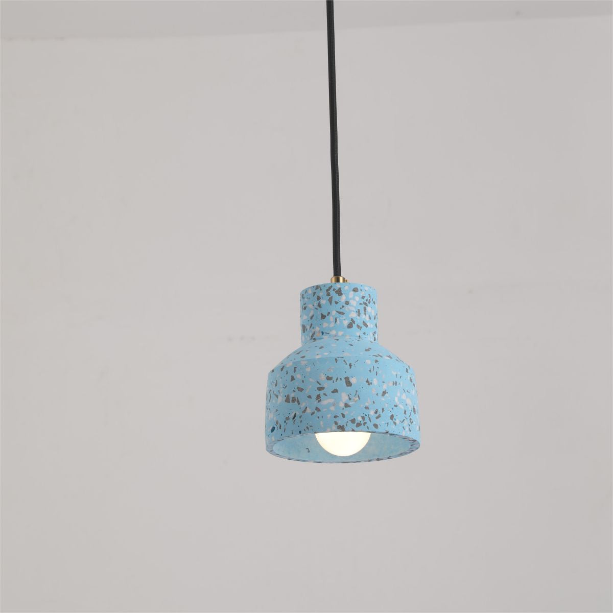 Valentina Suspension Rond Décor Nordique, Métal/Ciment, 4 Couleur, Salon