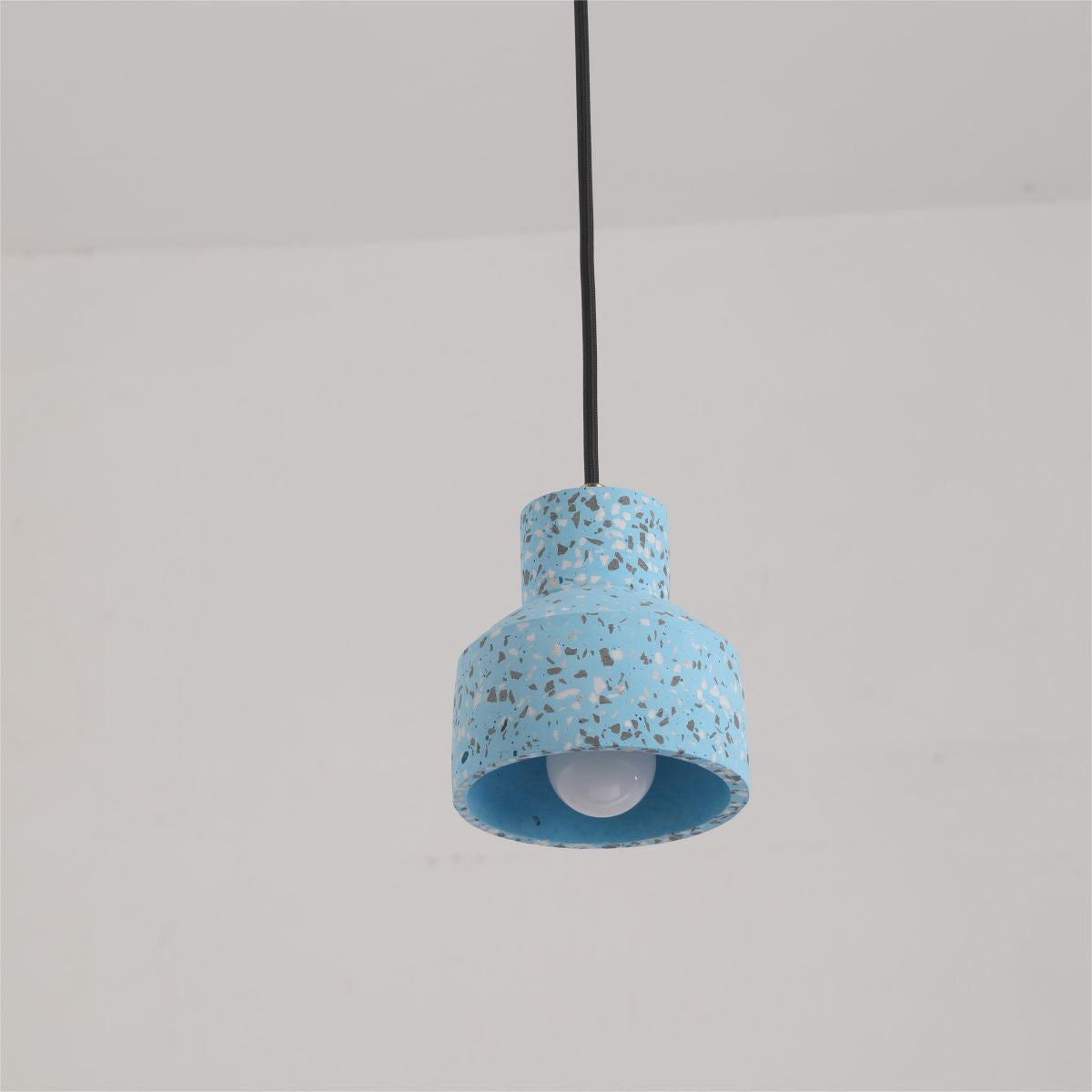 Valentina Suspension Rond Décor Nordique, Métal/Ciment, 4 Couleur, Salon