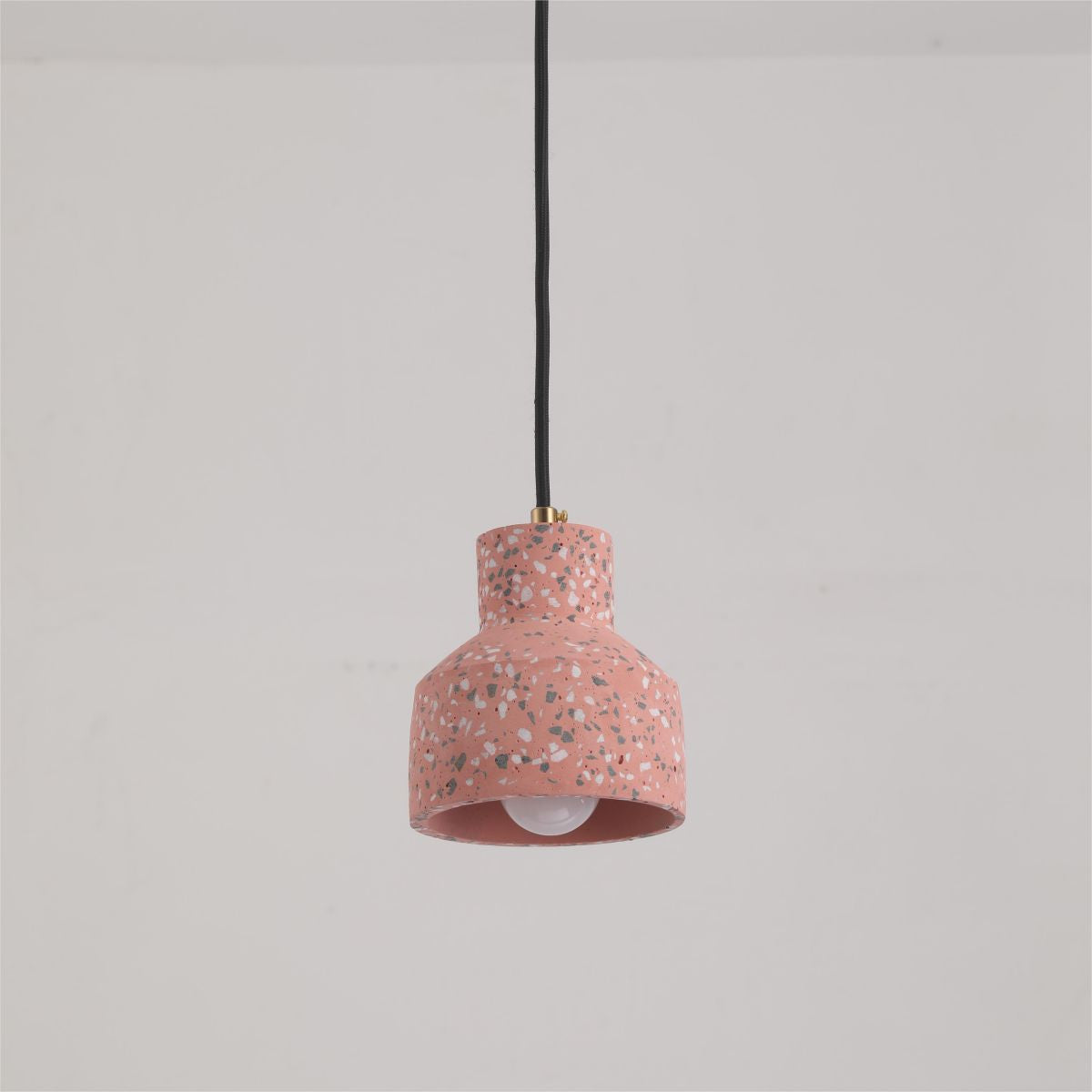 Valentina Suspension Rond Décor Nordique, Métal/Ciment, 4 Couleur, Salon