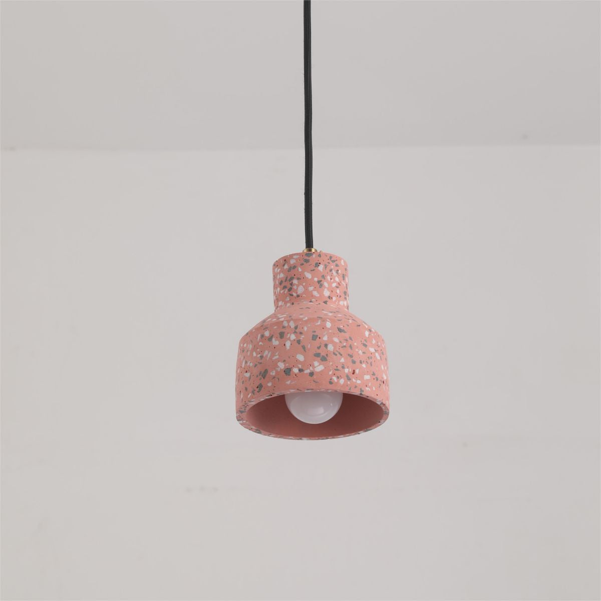 Valentina Suspension Rond Décor Nordique, Métal/Ciment, 4 Couleur, Salon