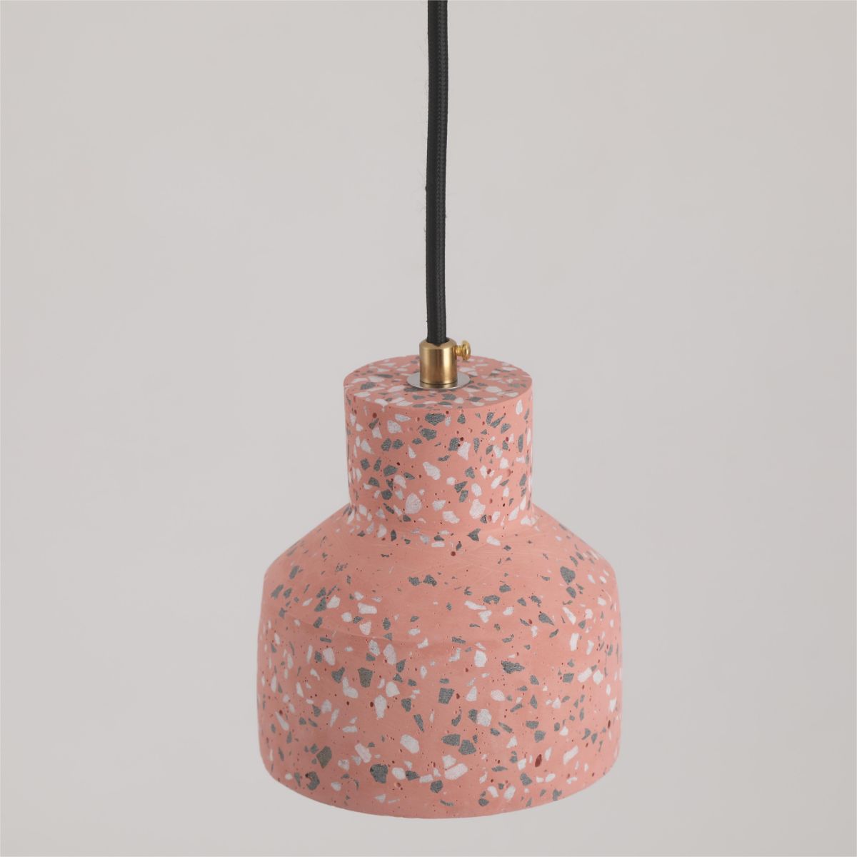 Valentina Suspension Rond Décor Nordique, Métal/Ciment, 4 Couleur, Salon