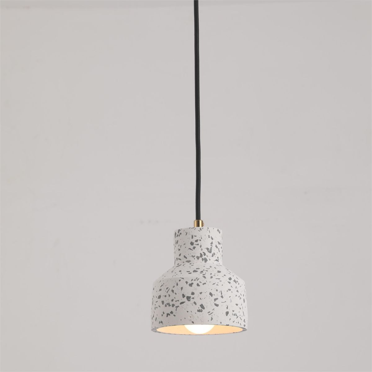 Valentina Suspension Rond Décor Nordique, Métal/Ciment, 4 Couleur, Salon