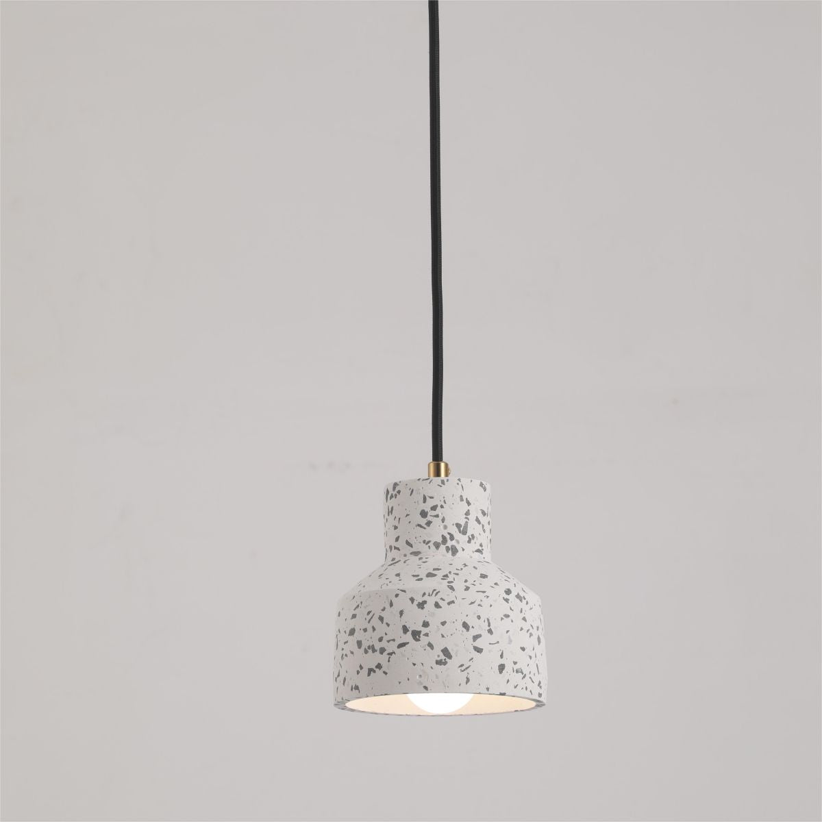 Valentina Suspension Rond Décor Nordique, Métal/Ciment, 4 Couleur, Salon