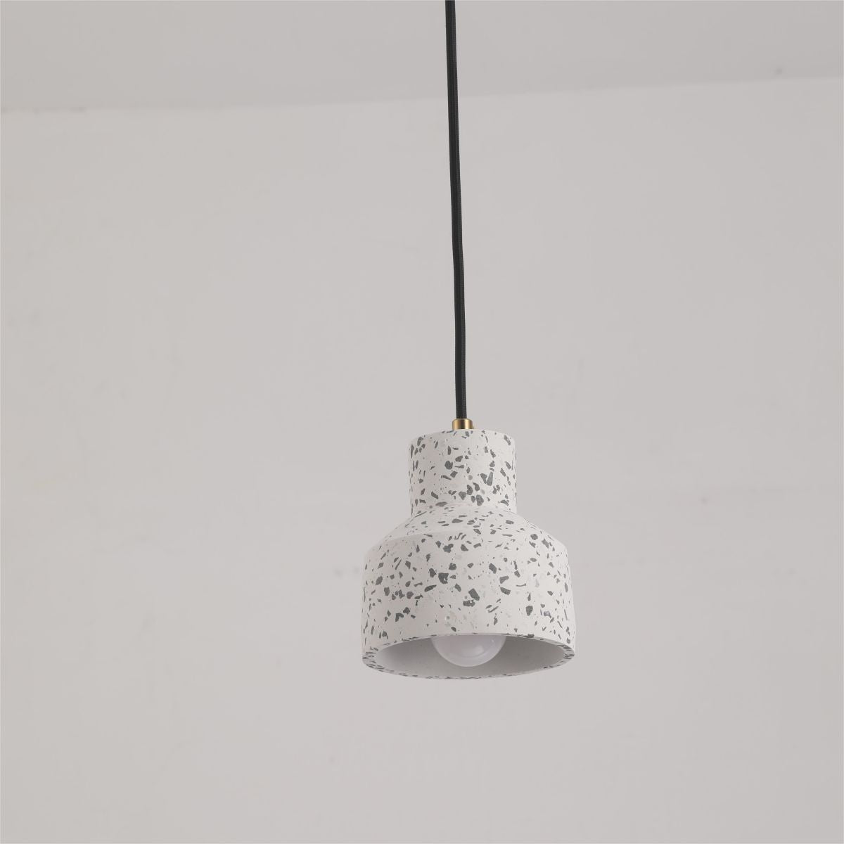 Valentina Suspension Rond Décor Nordique, Métal/Ciment, 4 Couleur, Salon