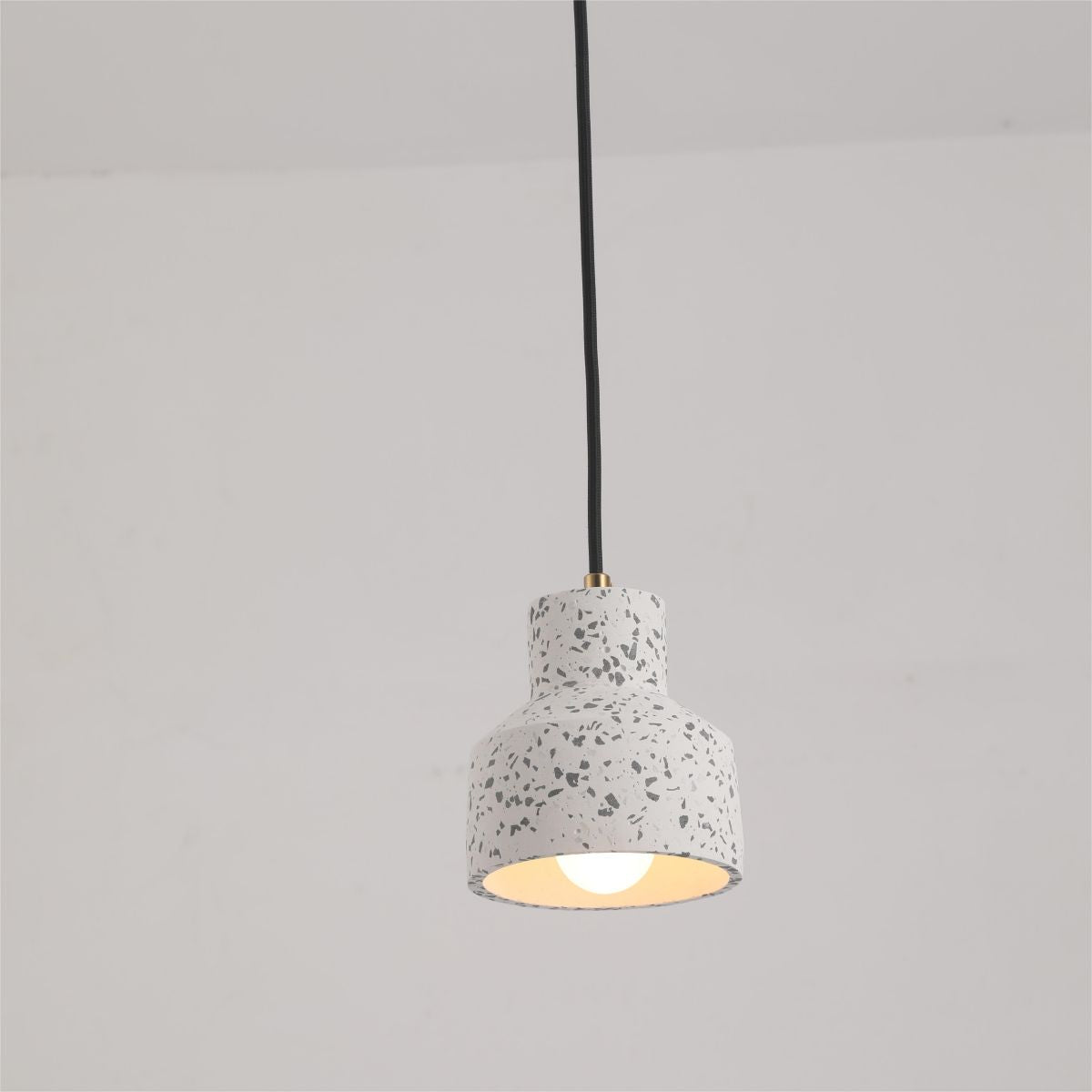 Valentina Suspension Rond Décor Nordique, Métal/Ciment, 4 Couleur, Salon