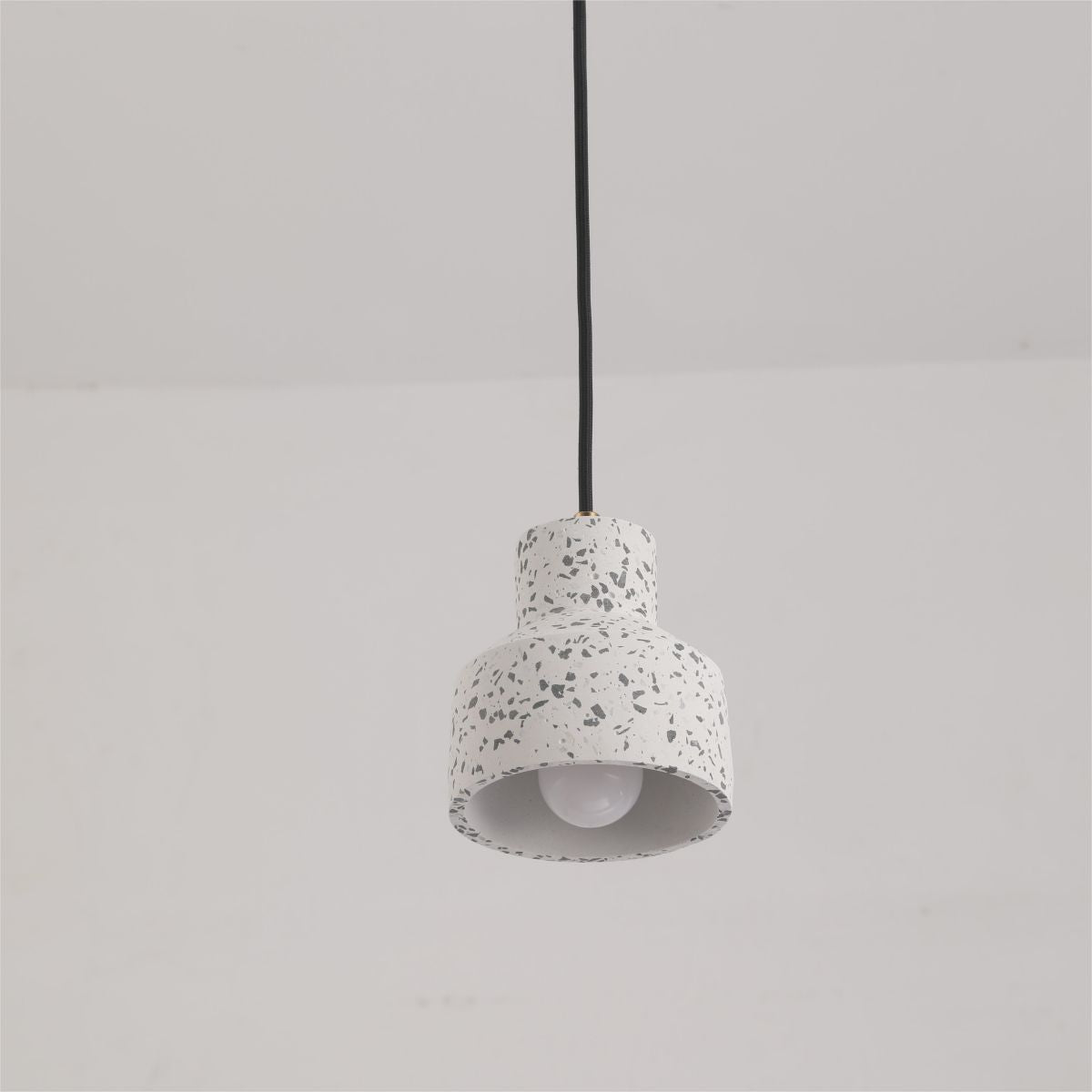 Valentina Suspension Rond Décor Nordique, Métal/Ciment, 4 Couleur, Salon