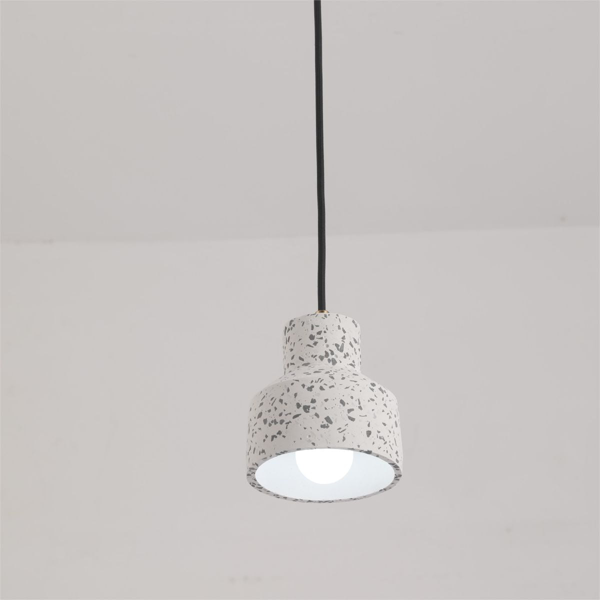 Valentina Suspension Rond Décor Nordique, Métal/Ciment, 4 Couleur, Salon