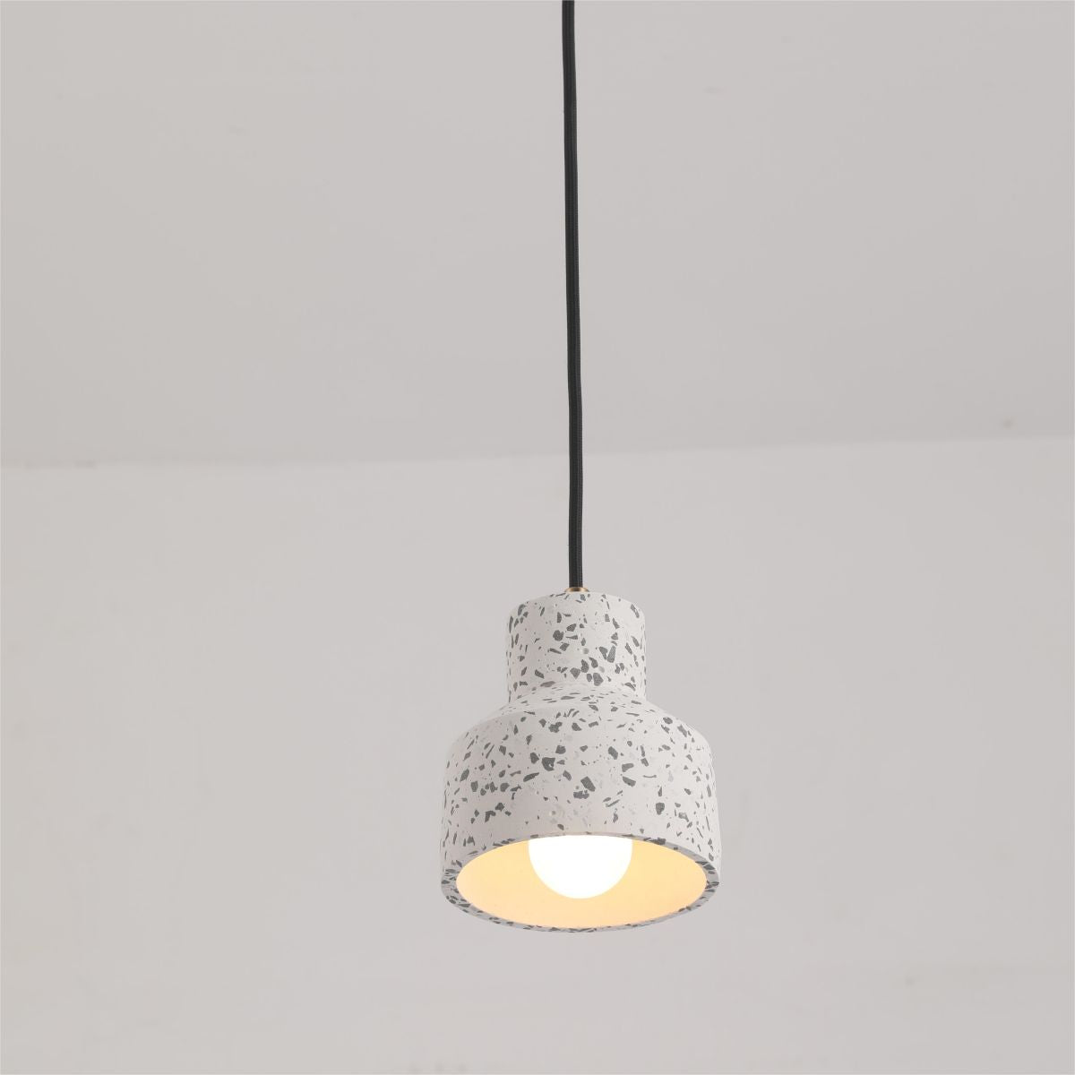 Valentina Suspension Rond Décor Nordique, Métal/Ciment, 4 Couleur, Salon