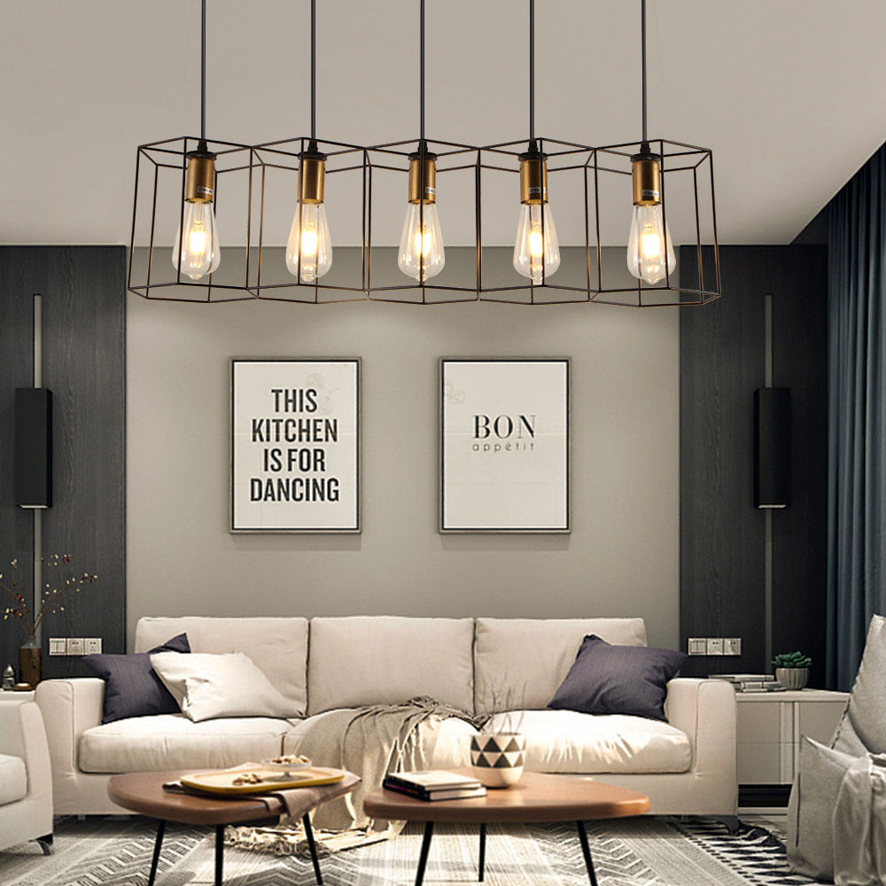 Arisha Suspension linéaire moderne pour le restaurant