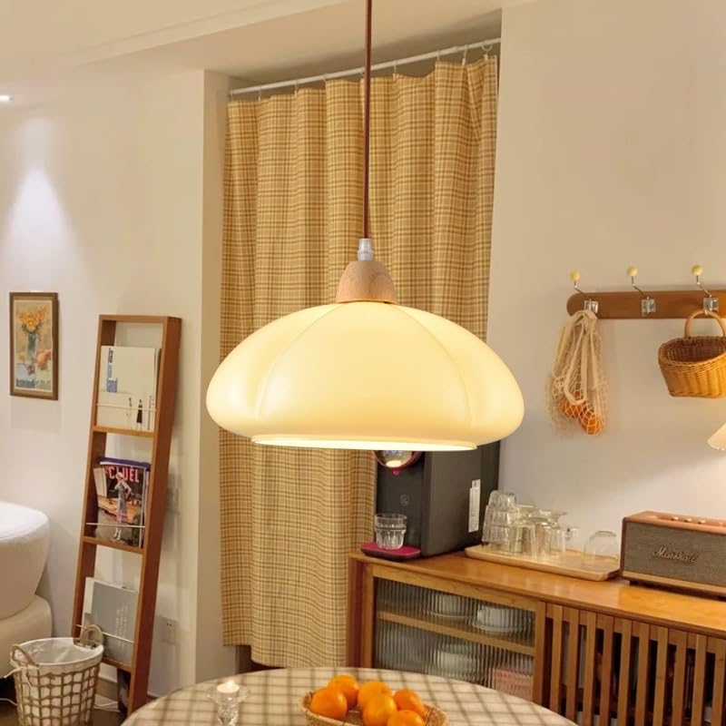 Valentina Rétro Suspension Citrouille Verre Chambre À Coucher