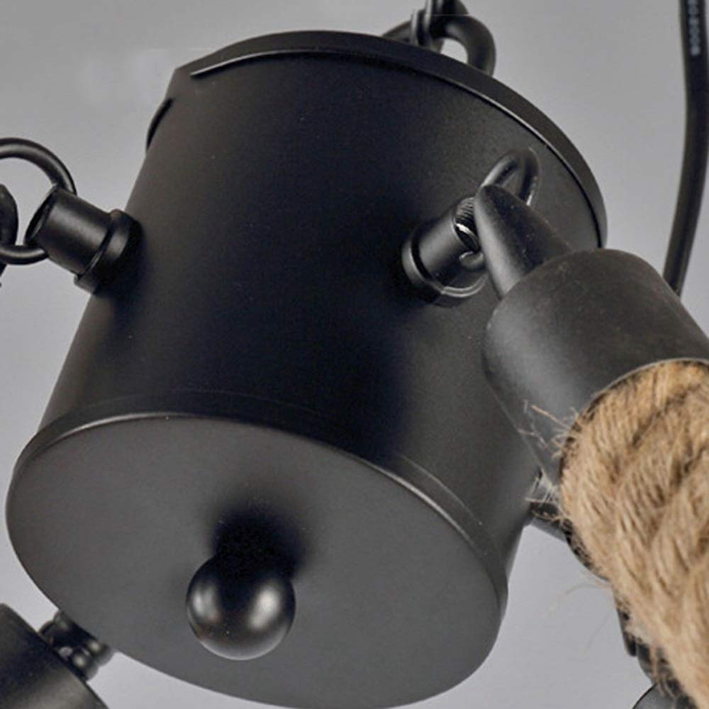 Epoch Design LED Vintage Industrielle Lampe Suspension En Métal Restaurant Bar