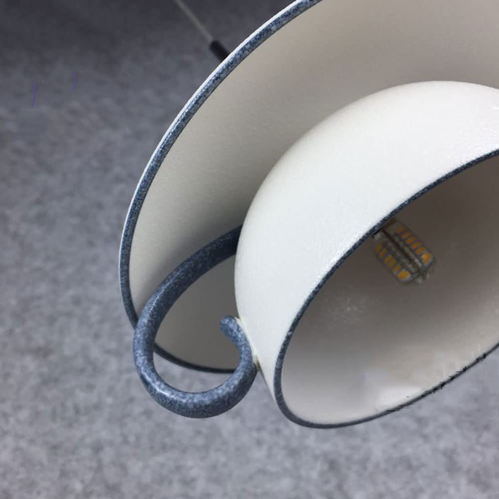 Valentina Nordique Tasse Céramique LED Suspension Chambre à Coucher
