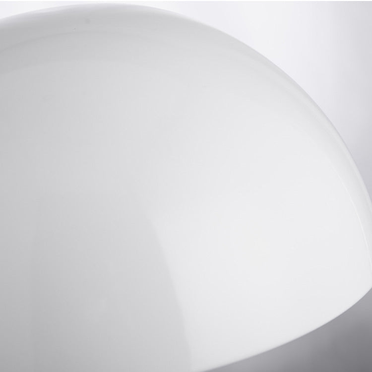Mira Lampe de Table Champignon Minimaliste, Métal, Noir/Blanc/Or, Chambre