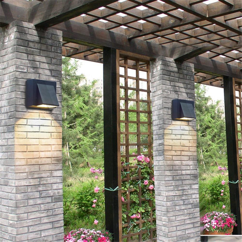 Ray Applique Murale Linéaire Moderne Simple, Métal, LED, Noir, Jardin