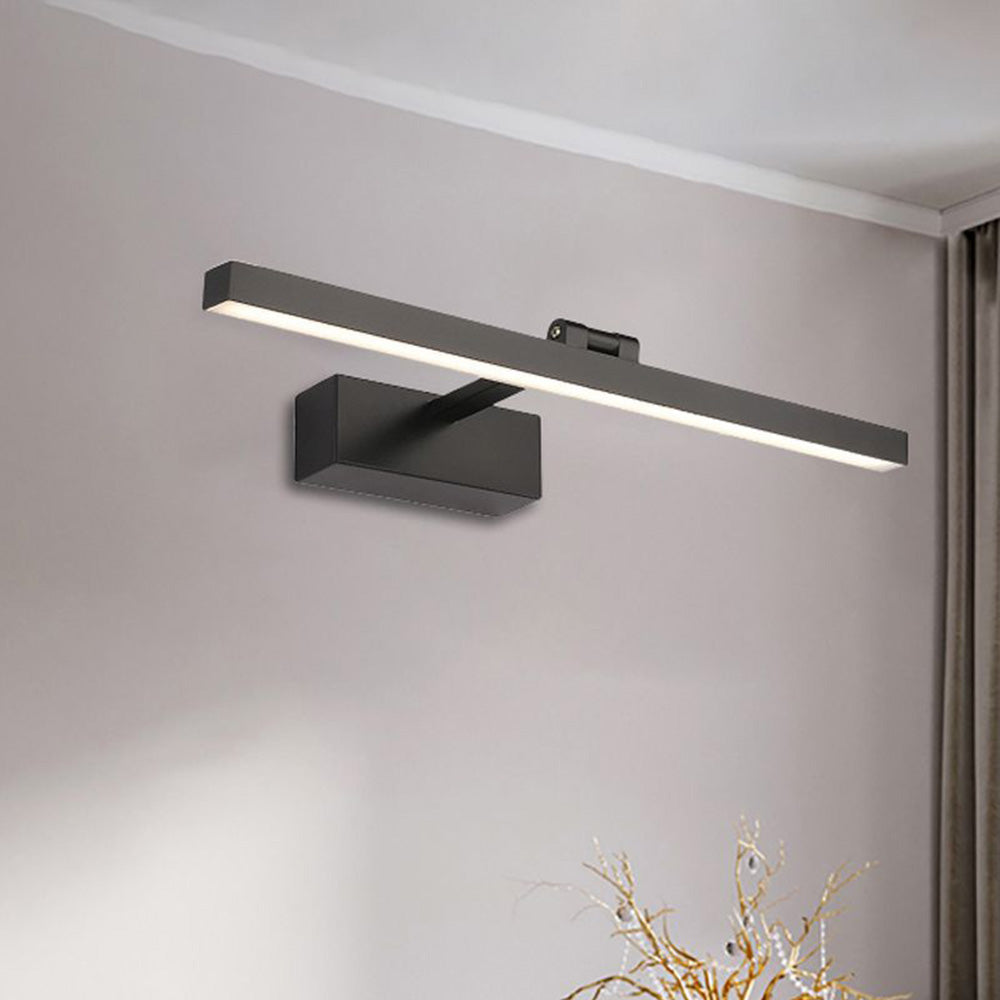 Arisha Longue Intérieur LED Applique Murale Linéaire Noir/Blanc Moderne Métal Salle de Bain