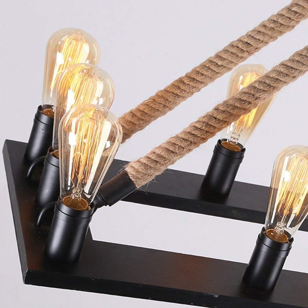 Epoch Design LED Vintage Industrielle Lampe Suspension En Métal Restaurant Bar