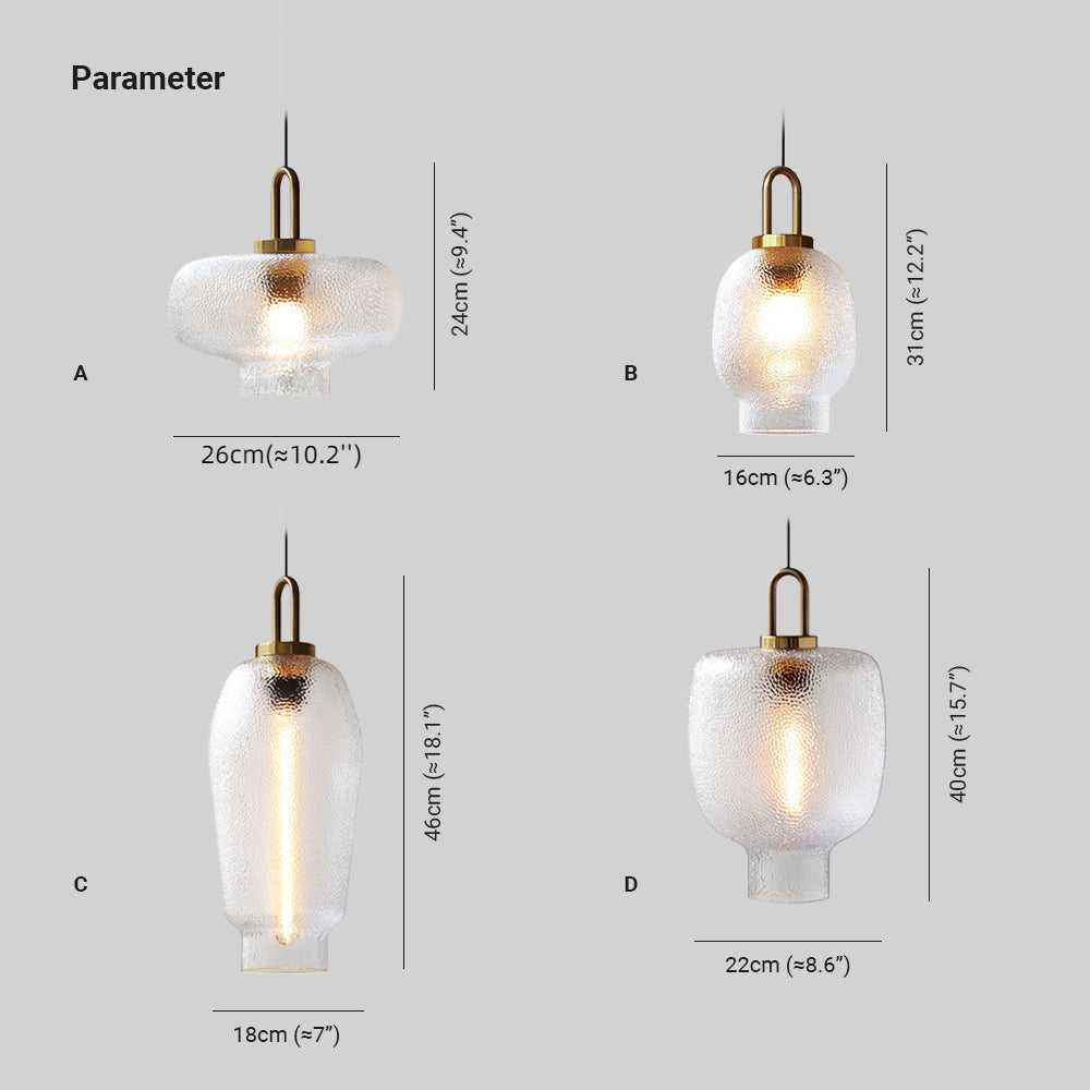 Valentina Design Luminaires Suspensions Métal Moderne LED Verre Or Salon/Chambre à Coucher