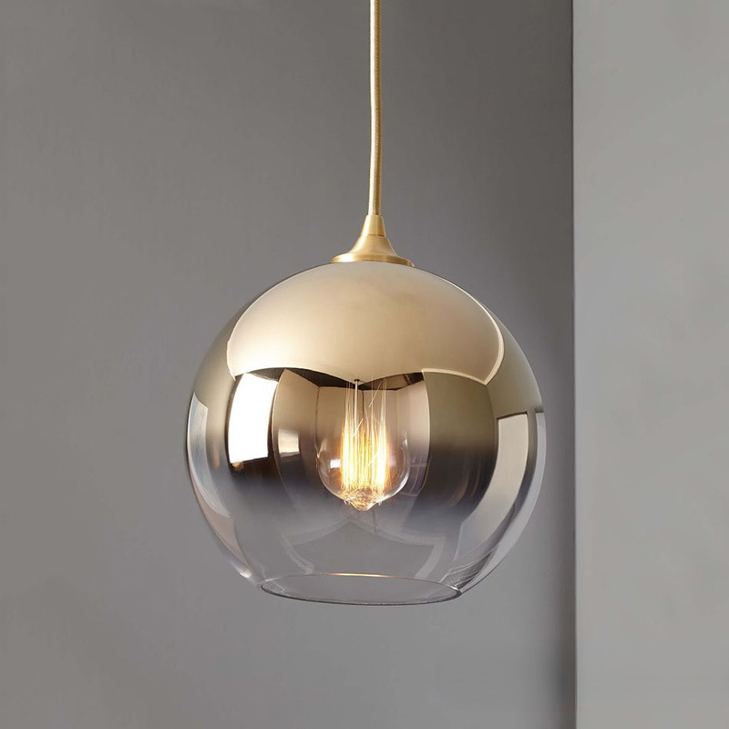 Valentina Lampe Suspendue à Boule de Verre Chambre à Coucher/Salle à Manger