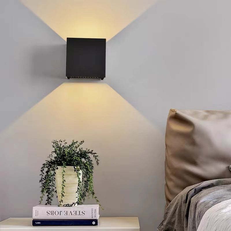 Ray Applique Murale Carrrée Minimaliste Intérieur/Extérieur
