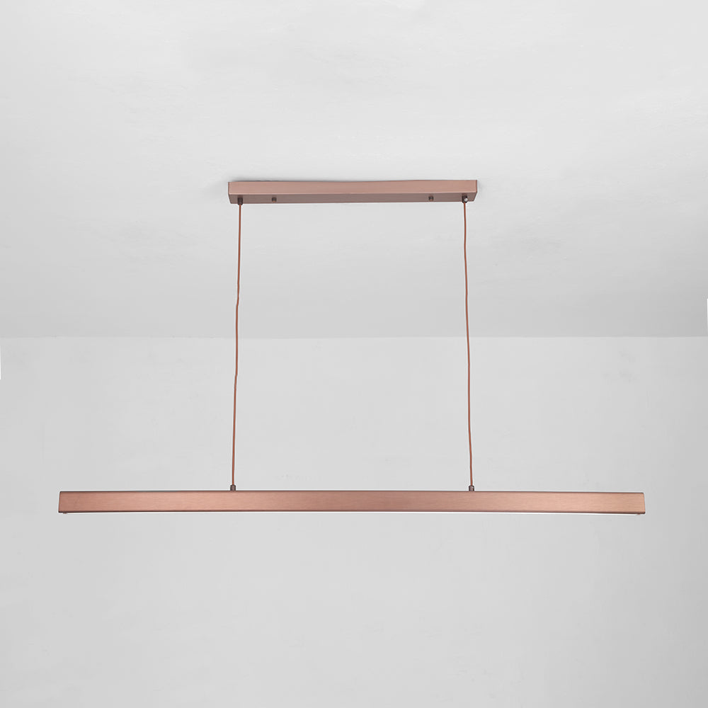 Arisha Suspension Linéaire Moderne Noir/Marron Salon