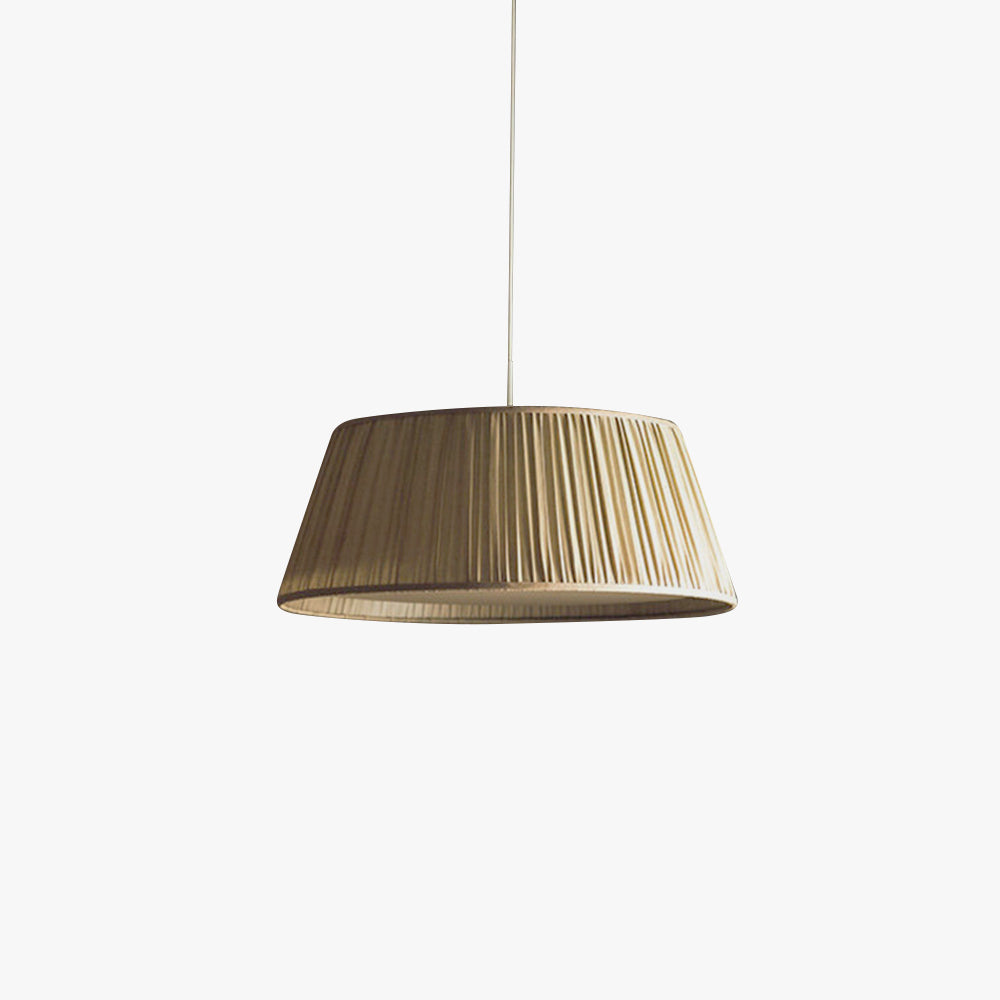 Ritta Suspension Vintage, Métal/Tissu, Brun, Salon