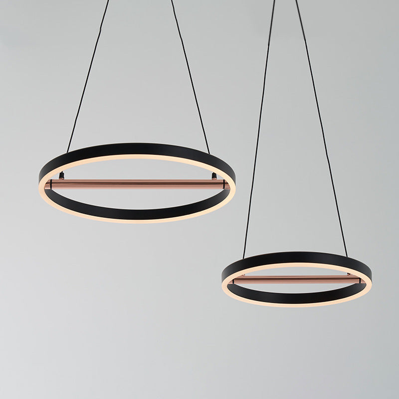 Valentina Moderne LED Suspension Rond Chambre à Coucher Salon