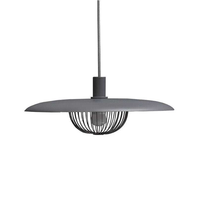 Arisha Suspension Ronde Moderne LED Luxe Métal, Or/Gris/Noir/Marron/Bois, Salon