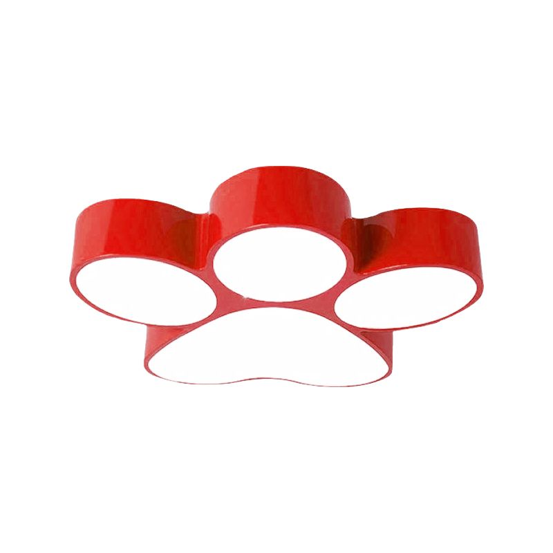 Arisha Moderne LED Plafonnier Jaune/Bleu/Vert Acrylique Salon