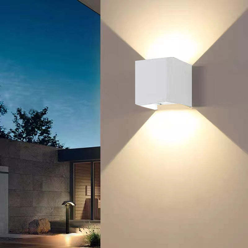 Ray Applique Murale Carrrée Minimaliste Intérieur/Extérieur