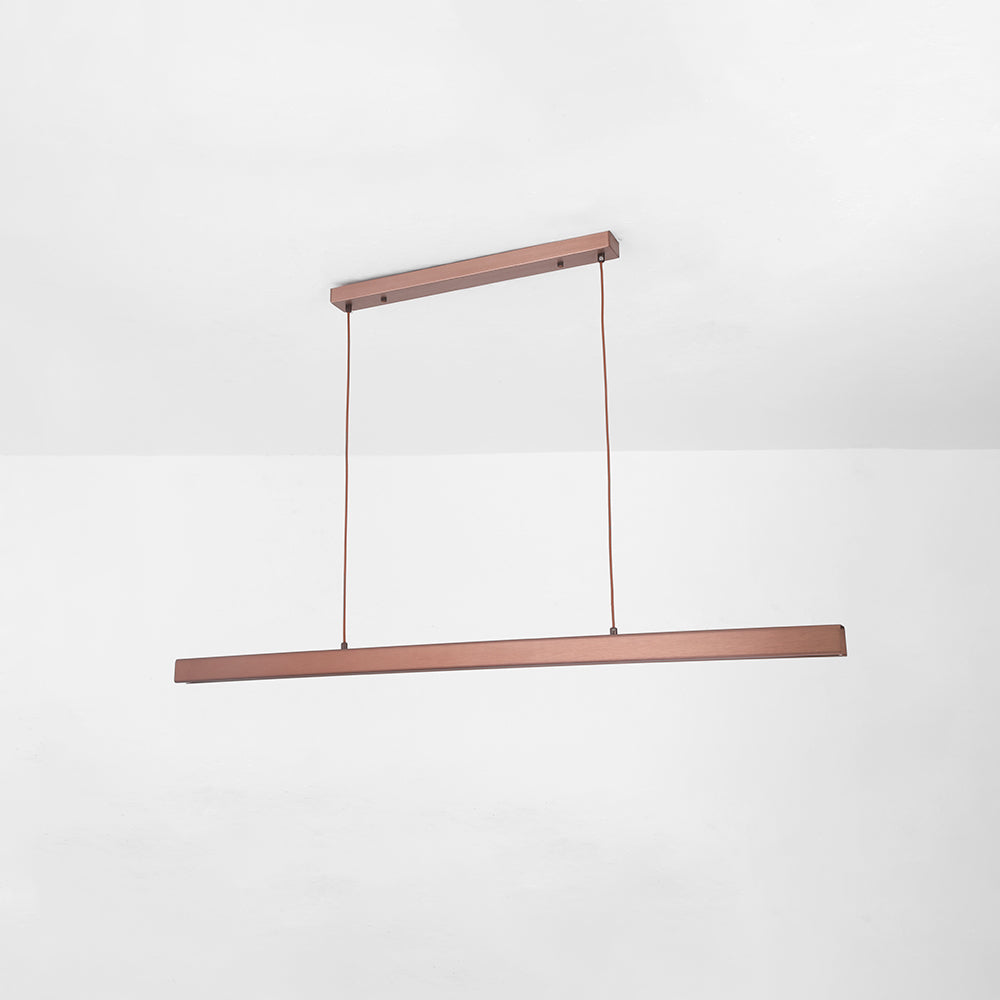 Arisha Suspension Linéaire Moderne Noir/Marron Salon