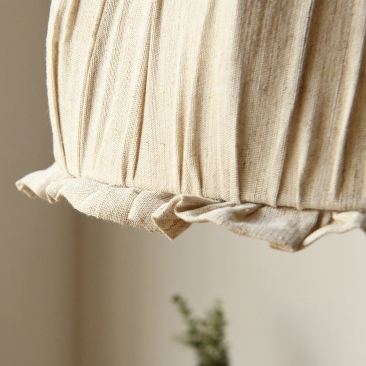 Arisha Suspension Dôme Vintage, Tissu, Beige, Salon/Chambre